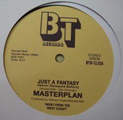 画像1: Masterplan - Just A Fantasy & Franklyn - Future Love (Re)