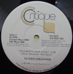 画像1: Oliver Cheatham - Celebrate Our Love