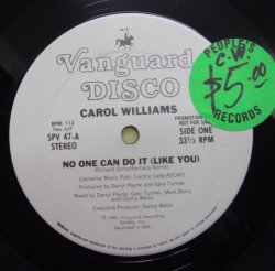 画像1: Carol Williams - No One Can Do It (Promo)