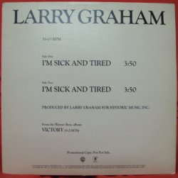 画像1: Larry Graham - I'm Sick and Tired (Promo)