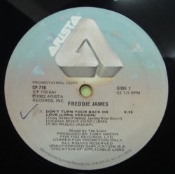 画像1: Freddie James - Don't Turn Your Back On