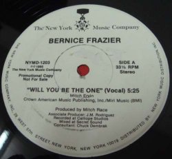 画像1: Bernice Frazier - Will You Be The One