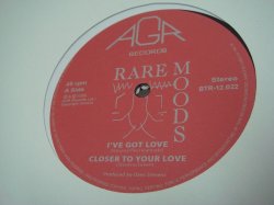 画像1: Rare Moods - I've Got Love / Closer To Your Love / Dancin Thru The Night (Re)