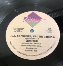 画像1: Demetrius - I'll Be There , I'll Be There