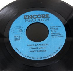 画像1:   Percy Larkins ‎– Music Of Passion 