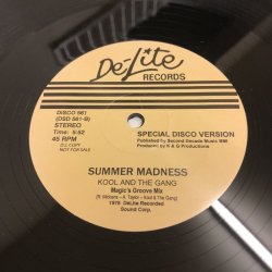 画像1:  Kool And The Gang ‎– Summer Madness Magic Groove Mix