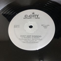 画像1: L. McDonald -  Don't Keep Running