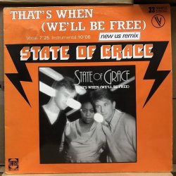 画像1: State of Grace - That's When We'll Be Free (New US Remix)