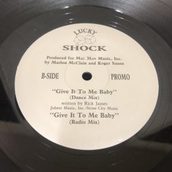 画像1: Shock - Give It To Me Baby / Rhythm Of Love
