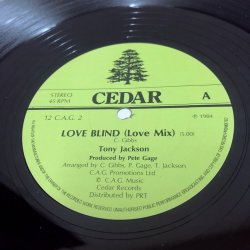 画像1:  Tony Jackson -  Love Blind