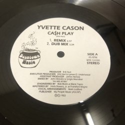 画像1: Yvette Cash - Cash Play / Next To You (Re)