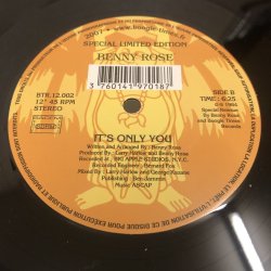 画像1: Benny Rose - It's Only You / You're My Lady (Re)