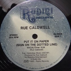 画像1: Rue Caldwell - Put It On Paper