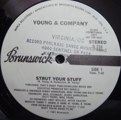 画像1: Young & Company - Strut Your Strut