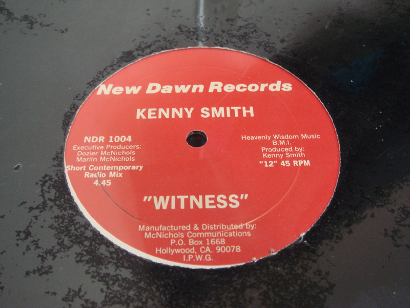 Kenny Smith - Witness (Sealed) - Zebrafunk