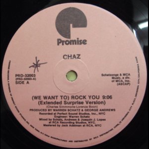画像: Chaz - We Want To Rock You(Extended Surprise Version)
