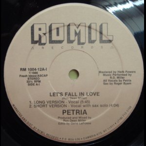 画像: Petria - Let's Fall In Love