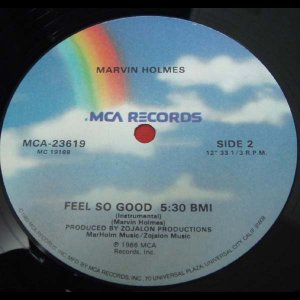 画像: Marvin Holmes ‎- Feel So Good