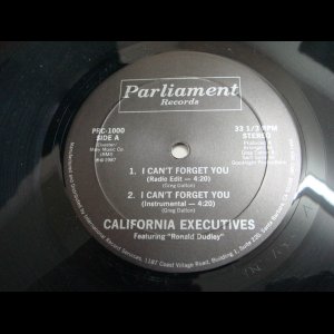 画像: California Executives - I Can't Forget You