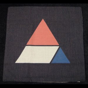 画像: Triangle Pattern VintagePrint Cushion Covers