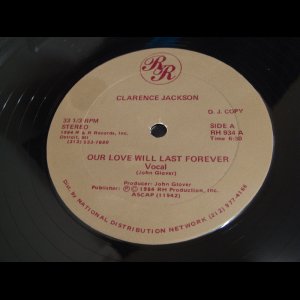 画像: Clarence Jackson - Our Love Will Last Forever