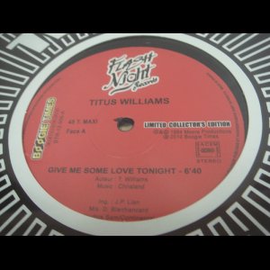 画像: Titus Williams - Give Me Some Love Tonight  (Re)