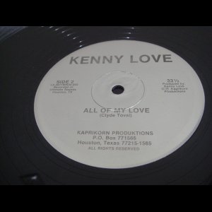 画像: Kenny Love - All of My Love