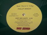 画像:  Phillip Wright ‎– Keep Her Happy  (Re)