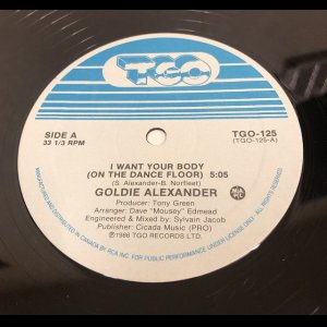 画像: Goldie Alexander - I Want Your Body