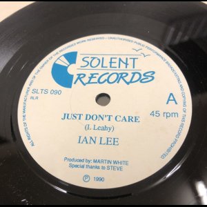 画像: Ian Lee ‎– Just Don't Care 