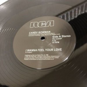 画像:  Candy Bowman ‎– I Wanna Feel Your Love / Since I Found You  (Re)