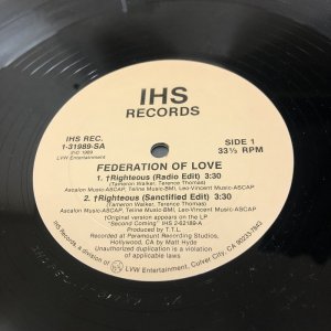 画像: Federation of Love - Federation Of Love  EP