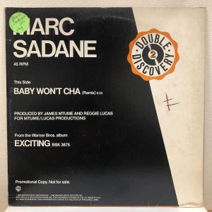 画像: Marc Sadane - Baby Won't Cha