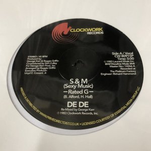 画像: De De – S & M   (Re)