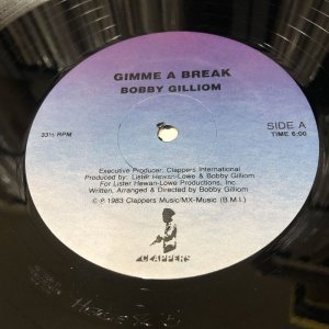 画像: Bobby Gilliom - Gimme A Break 