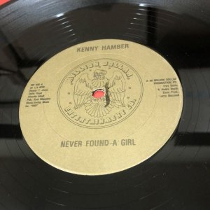 画像: Kenny Hamber - Never Found A Girl