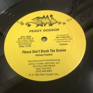 画像: Peggy Dodson - Please Don't Break The Groove