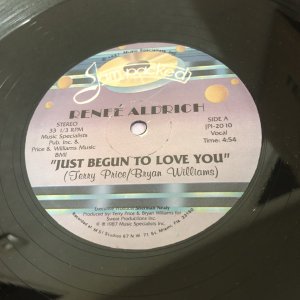 画像: Reneé Aldrich - Just Begun To Love You