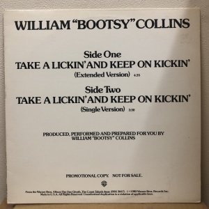 画像: William "Bootsy" Collins* - Take A Lickin' And Keep On Kickin'