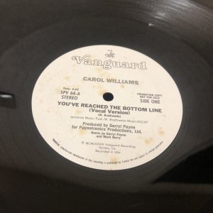 画像: Carol Williams - You're Reached The Bottom Line - promo