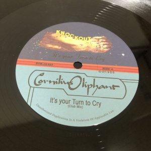 画像:  Cornelius Oliphant – It's Your Turn To Cry   (Re)