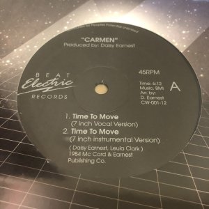 画像: Carmen - Time To Move  (Re)