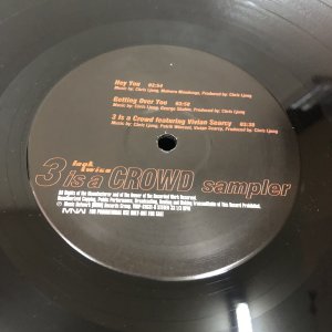 画像:  Look Twice ‎- 3 Is A Crowd Sampler  (Re)