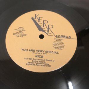 画像:  Nice  ‎– You Are Very Special    (Re)
