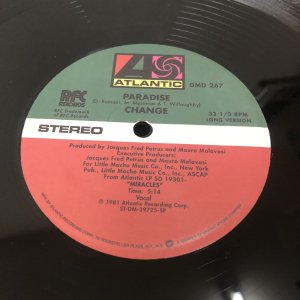 画像: Change - Paradise  (Re)