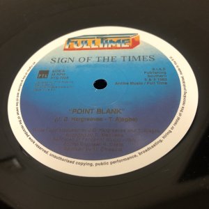 画像: Sign Of The Times - Point Blank (Re)