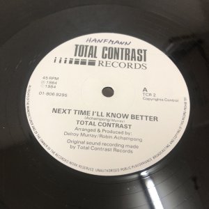 画像: Total Contrast - Next Time I'll Know Better
