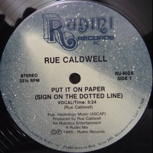 画像: Rue Caldwell - Put It On Paper