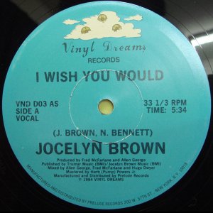 画像: Jocelyn Brown - I Wish You Would