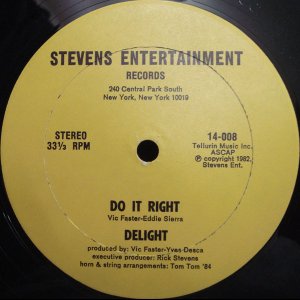 画像: Delight - Do It Right